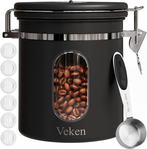 Veken Airtight Coffee Canister (~2 lbs)